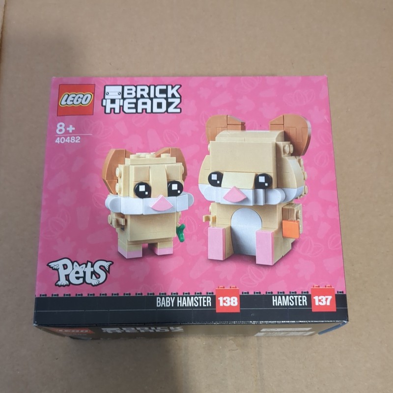 LEGO BRICKHEADZ: Pets Hamster (40482) NEW