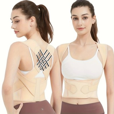 Posture Corrector for Women and Men, Adjustable Shoulder Posture Brace, Back.