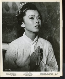 YOKO TANI in MARCO POLO Original 1962 8 x 10 Exotic Glamour Still vv