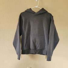 Aritzia Tna Sweatfleece Perfect Hoodie Dark Gray Size Small Cozy Fleece Pullover