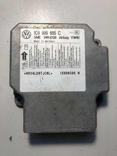 Volkswagen PASSAT B5.5 2002 Airbagsteuergerät 1C0909605C DRA896