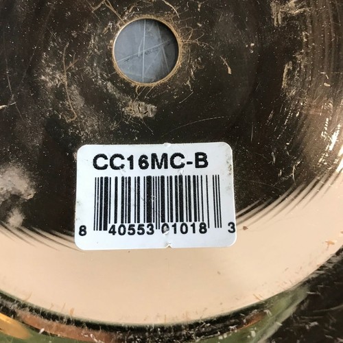 Meinl CC16MC-B Piatto 16" Classics Custom Medium Crash, Bronzo B8, Brillante - Foto 8 di 9