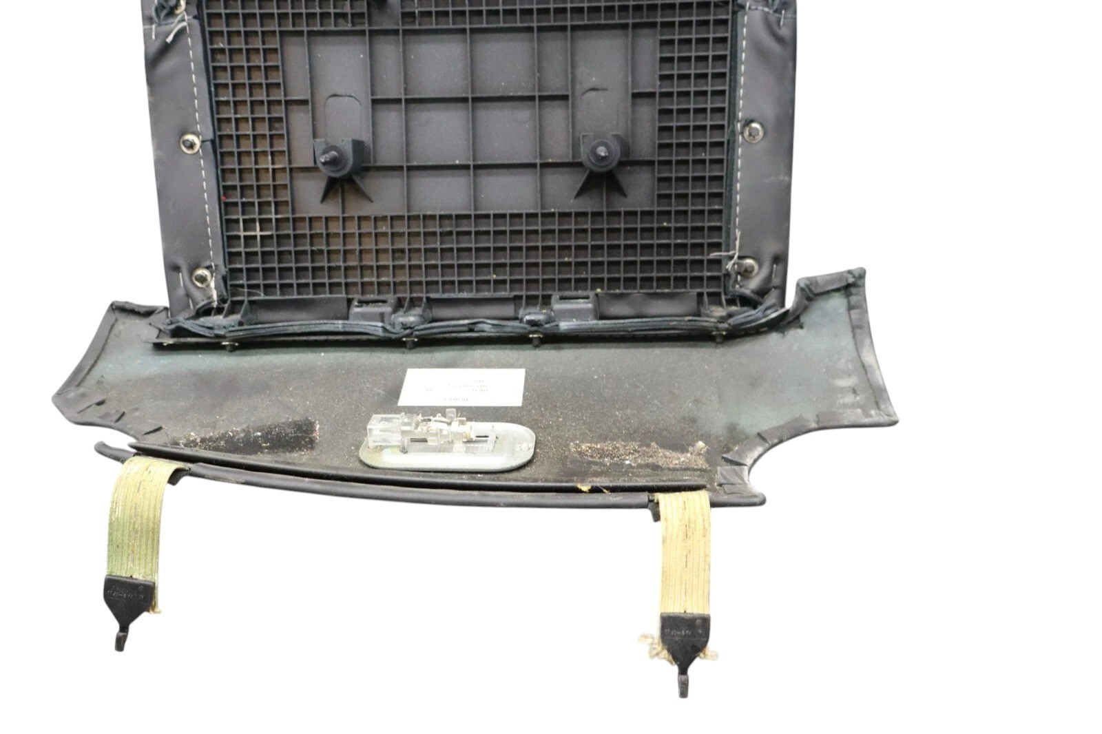 06-12 Bentley Continental Flying Spur Front Left Side Seat Back Panel Black Oem