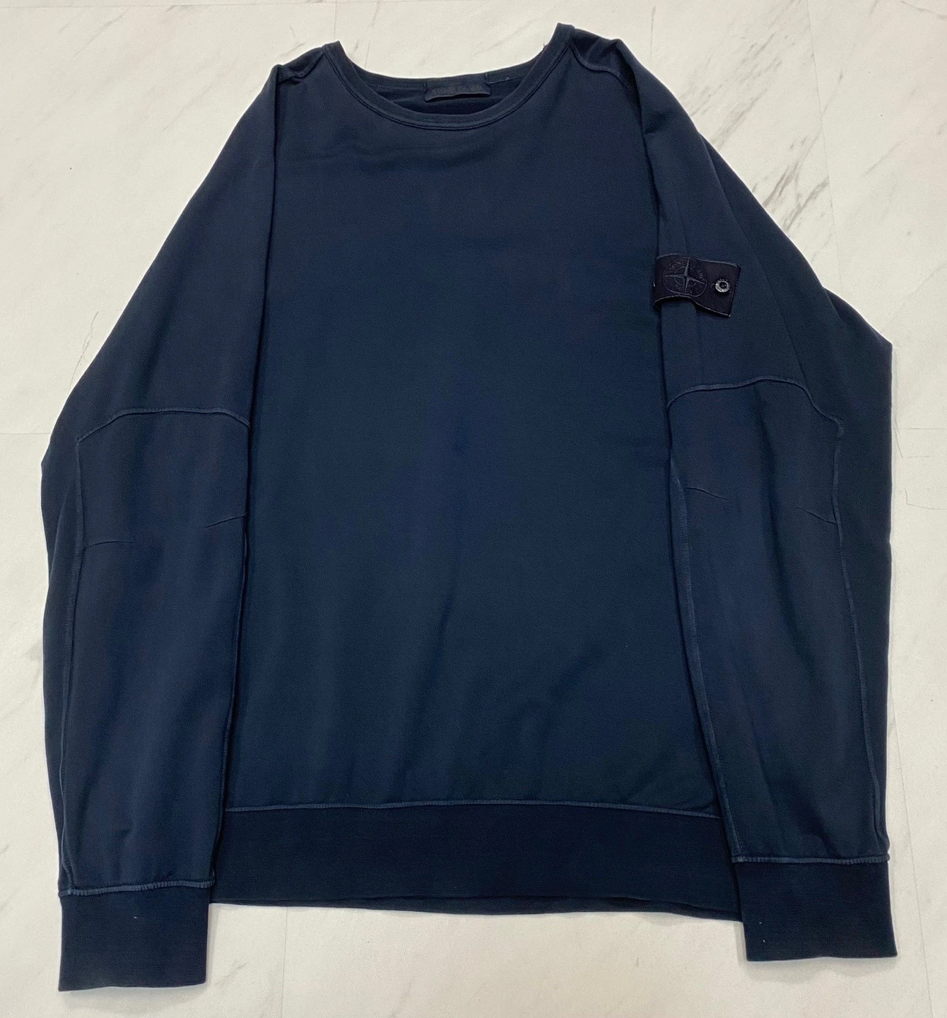 Felpa Stone Island Ghost Piece (Marina Oscura) 20ss 78768896