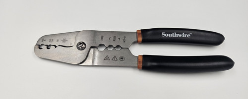 Southwire HCT-C1 3-in-1 Stainless Steel Coax Crimper Tool