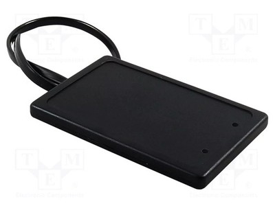 7÷32V 1-wire,RS232,UART,WIEGAND RFID Leser schwarz 54x85x7mm