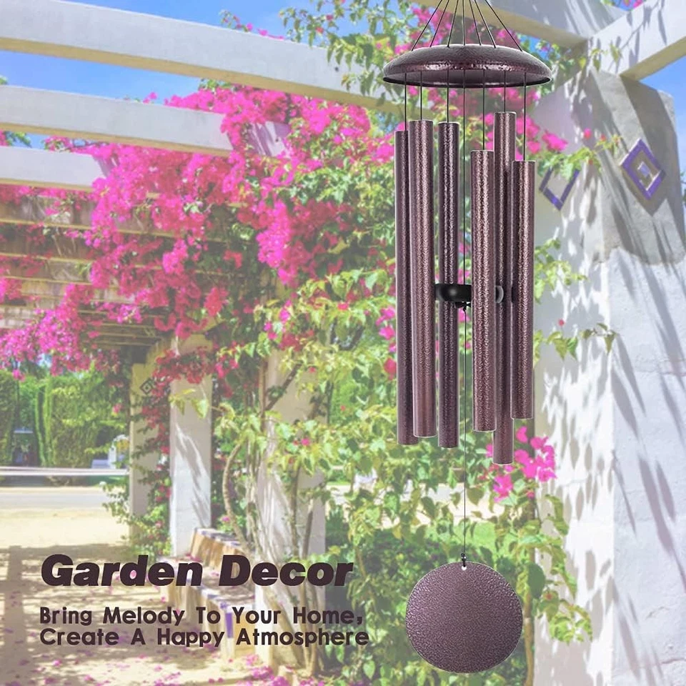 Wind Chimes Deep Tone, 36 Inch Large Metal Windchimes Outdoor Large Deep Tone - Image 2 of 4