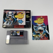 The Adventures of Mighty Max SNES 1995 Super Nintendo Box Manual Cleaned Tested