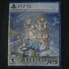 Ys X: Nordics Deluxe Edition (Sony PlayStation 5) PS5 NEW SEALED