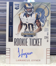 LaMarcus Joyner 2014 Contenders RC Ticket Auto Variation /72 (SEC/ROW/SEAT) 153