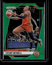 2024 Panini Prizm WNBA Tiffany Mitchell Green Prizms #57