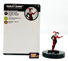 DC Heroclix Harley Quinn 002 w/ Card The Joker's Wild Set