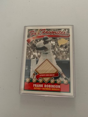 2004 Topps All Time Fan Favorites Frank Robinson GU Jersey FFR-FR Orioles