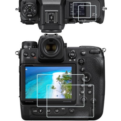 PCTC Screen Protector for Nikon Z9 Z8 Z 8 Z 9 Camera + Top Screen [2+2Pack], Tem