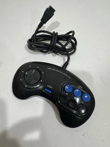 VINTAGE Sega Gensis 3-Button Blockbuster Video Exclusive Controller Taiwan