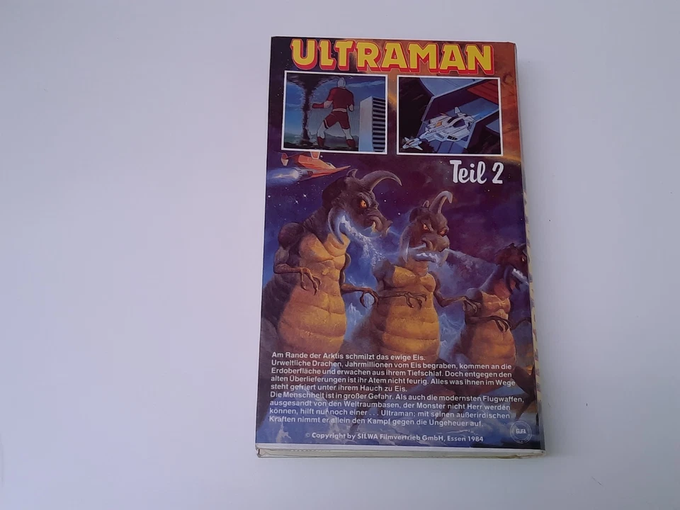Ultraman Teil 2 schlägt zurück 1983 VHS German PAL Video Hartbox - Bild 2 von 4