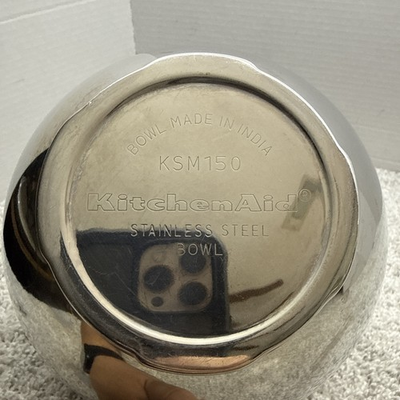 #ad #ad Kitchen aid KSM150 5qt Stainless Steel Twist Lock Mixing Bowl $23.49