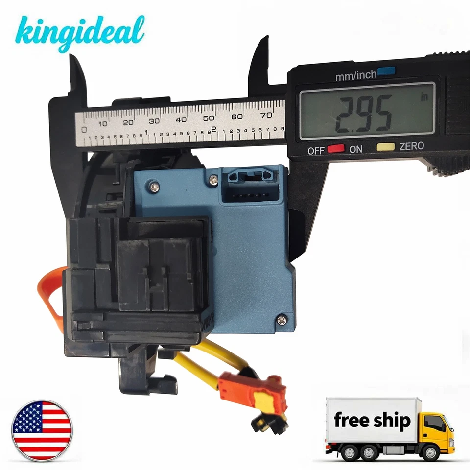 843070E020 Clockspring W/Angle Sensor For Lexus RX350 RX450h 2010 2011 2012 2013 Foto 4 de 4