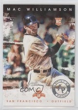 2016 Panini Diamond Kings Rookies Artist's Proof Silver 6/25 Mac Williamson 0b0