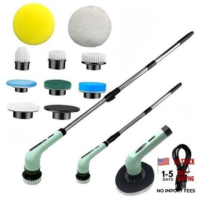 Electric Rotating Cleaning Brush, IPX7 Waterproof Cordless Power Cleaning 