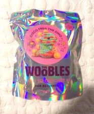 THE WOOBLES Disco Fred The Dino Learn To Crochet Kit For Beginners NEW in PKG