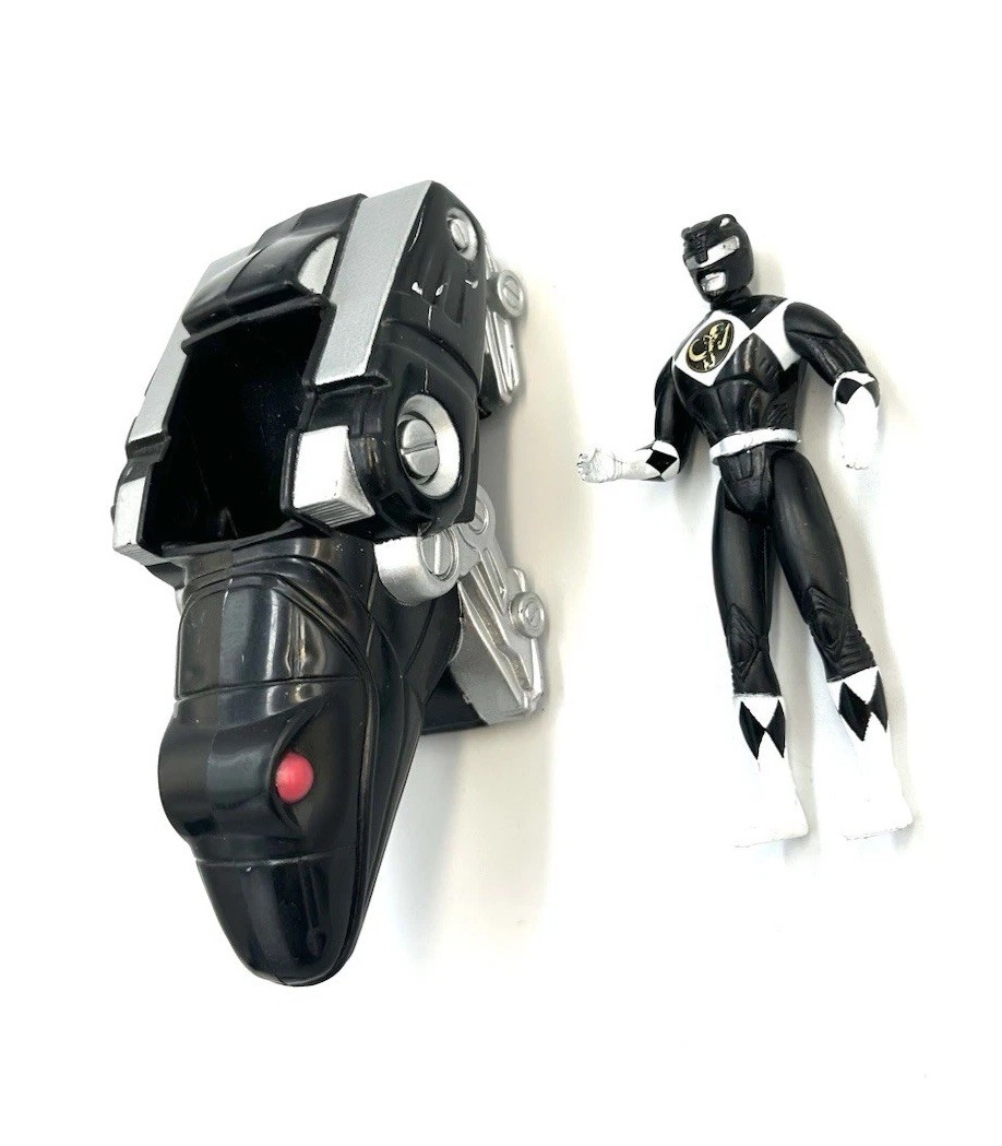 Power Rangers Movie Black Ranger and Frog Ninjazord 1995