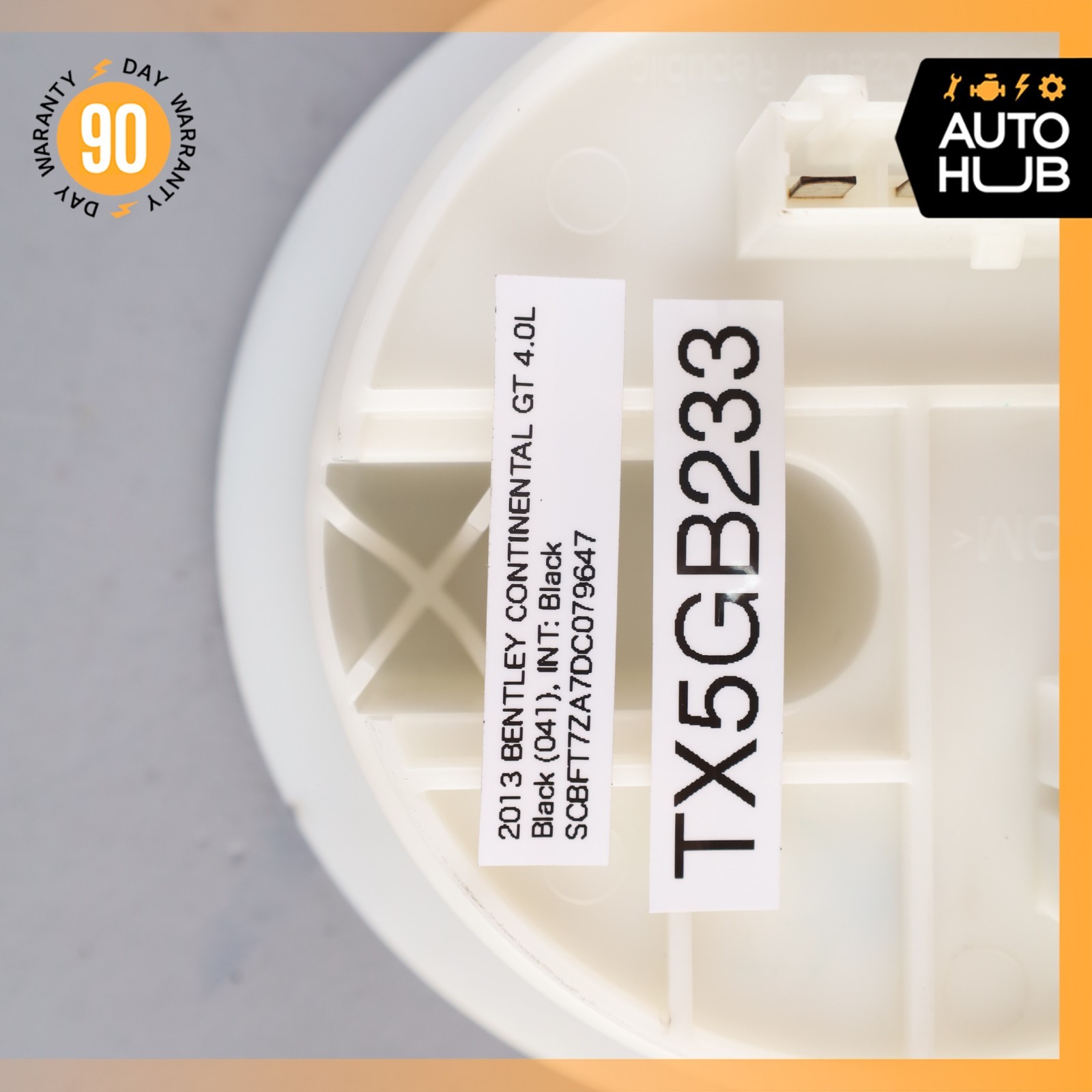 12-18 Bentley Continental GT GTC Right or Left Fuel Pump Flange 3W8919679 OEM