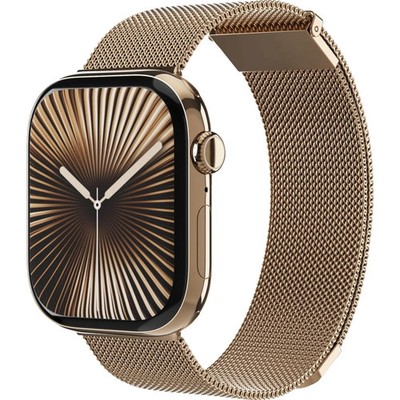 VonMählen Milanese Loop 2 Ersatzarmband Sunset Gold Edelstahl