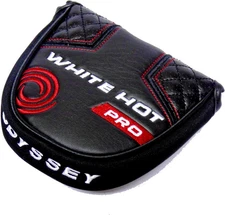 NEW Odyssey White Hot Pro Black/Red Mallet Putter Cover Headcover