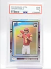 JAYDEN DANIELS 2024 DONRUSS OPTIC RATED ROOKIE HOLO PRIZM F RC PSA 9 Q0004