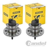 2X Moog RADLAGER-SATZ Hinten Passend FüR Hyundai Accent Getz I10 I20 KIA Picanto