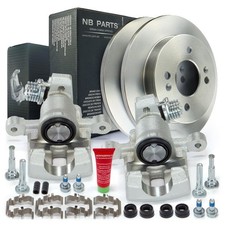 Bremssättel 34mm Bremsscheiben Satz 234mm hinten für Kia Picanto SA 1.0 1.1