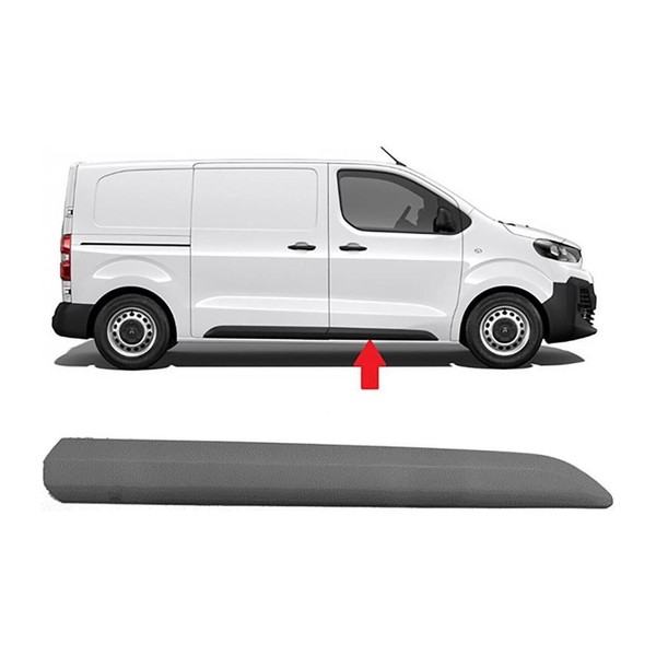 Diederichs Zierleiste TüRleiste FüR Opel Zafira Fiat Scudo Vorne Rechts-image