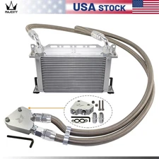 22 Row Engine Oil Cooler Kit For Corvette C7 C6 C5 LS1 LS2 LS3 6.0L 6.2L GM CK