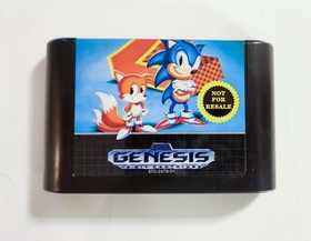 Sega Genesis CD 32X HD Graphics Model 1 Bundle Tested w/ Sonic 2 & Controllers
