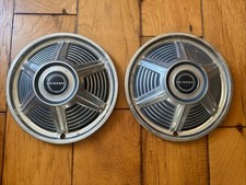 Vintage Oem 14 Mustang Hubcaps 1964-66 Vintage Oem 14 Mustang Hubcaps 1964-66