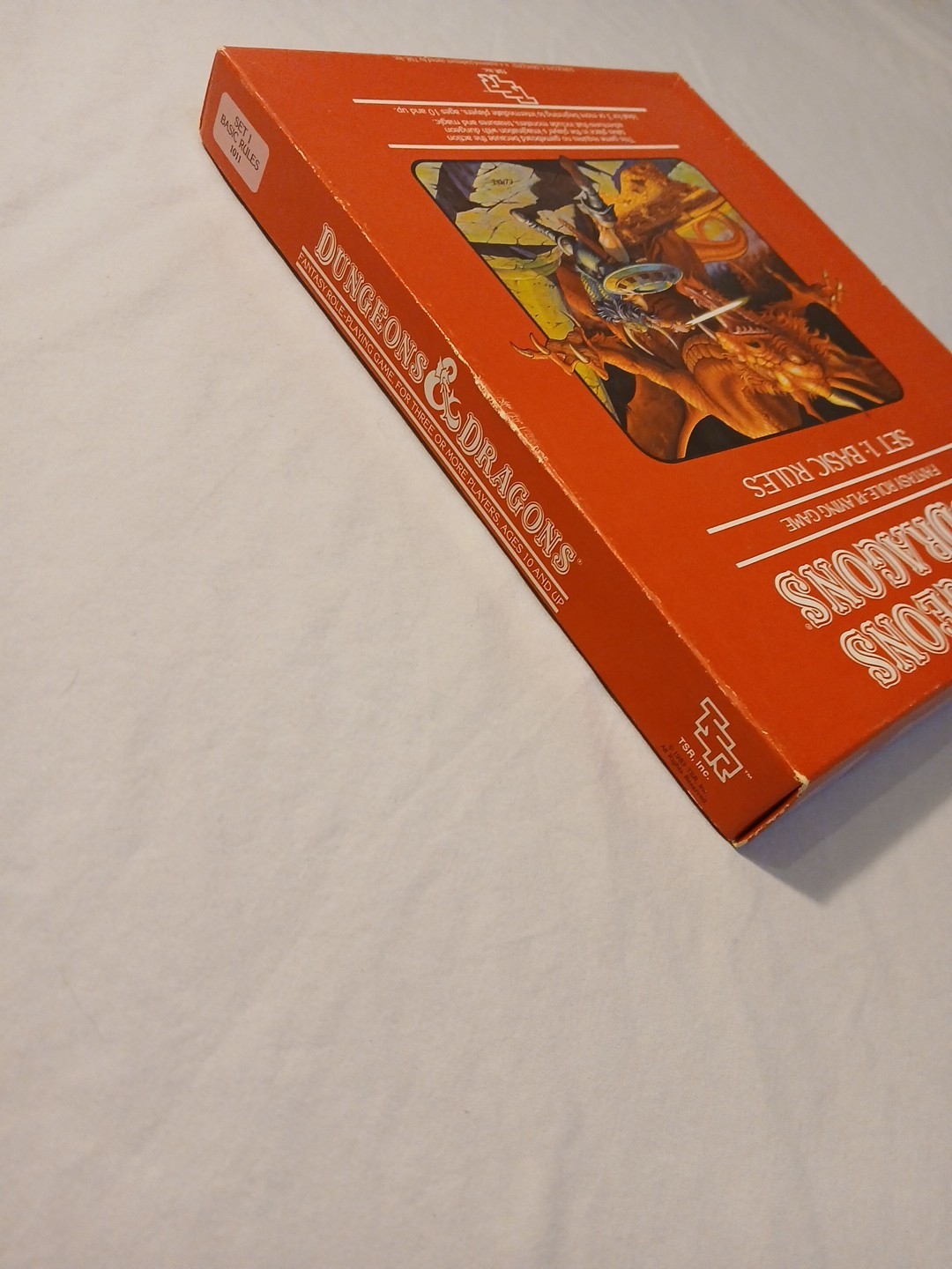 Dungeons & Dragons Basic Rules Boxed Set BECMI Fair Condition 