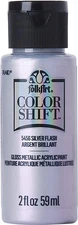 Folkart Color Shift Metallic Acrylic Paint 2 Oz Shimmering Craft Paint