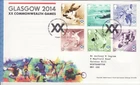 GB Stamps First Day Cover Commonwealth Games, Glasgow, Sport, disabled SHS 2014