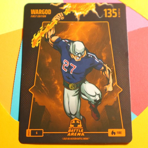 Bo Jackson Battle Arena Update Fire Non Foil #6 Wargod
