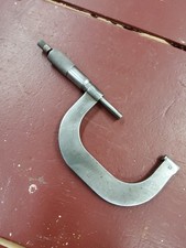 Vintage Brown & Sharpe No. 50 2-3" Outside Micrometer Machinist Tool USA