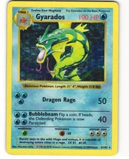 Gyarados [Shadowless] #6 Prices | Pokemon Base Set | Pokemon Cards