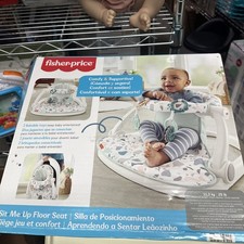 Fisher-Price Sit-Me-Up Floor Baby Seat Pattern Pacific Pebble Chair