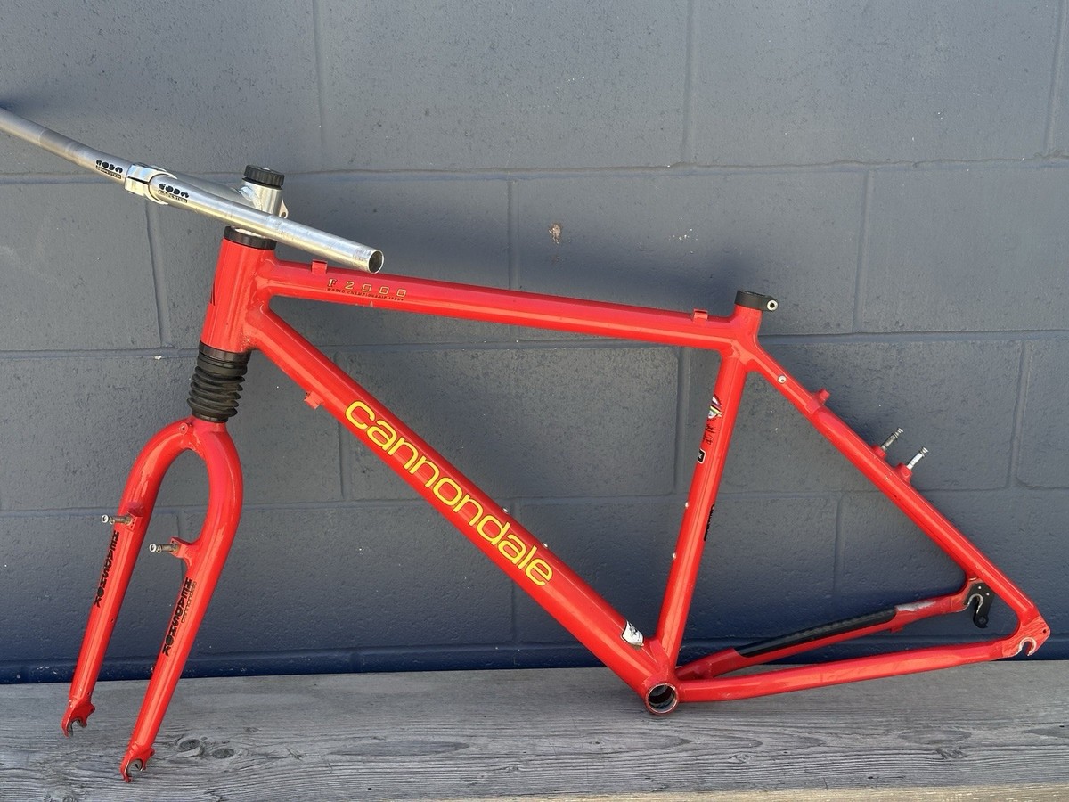 Cannondale F2000 World Cup Large Headshok CODA Bars Stem 19in MTB