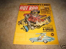 HOT ROD magazine July 1962 Mercury Comet with Buick V8 4-speeds NHRA