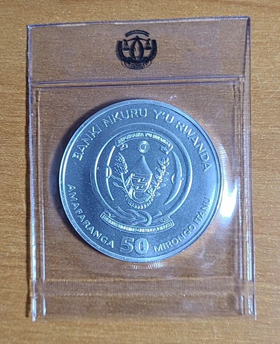 (1) Moneda de plata sellada Bushbaby de vida silvestre africana Ruanda 2020 BU 1 OZ Bush Baby - Imagen 2 de 4