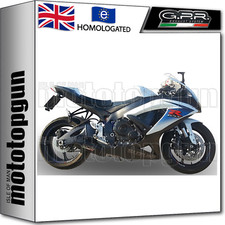 GPR EXHAUST HOM FURORE BLACK SUZUKI GSX-R 750 K6 2006 06 2007 07