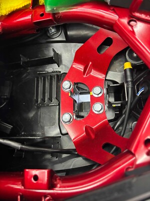 Touring kit + Luggage Rack Kawasaki Z500 Ninja 500 + EV Plate Fits