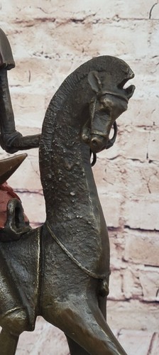 Salvador Dali Don Quixote Collector Edition Bronze Sculpture Figurine - Picture 9 of 10