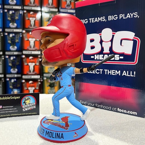 YADIER MOLINA St. Louis Cardinals “Big Head” Variant #72 MLB Bobblehead - Picture 7 of 10